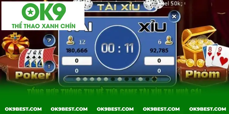 Tổng hợp thông tin về tựa game tài xỉu tại nhà cái Tổng hợp thông tin về tựa game tài xỉu tại nhà cái