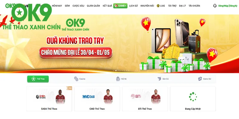 Tổng quan về nhà cái OK9